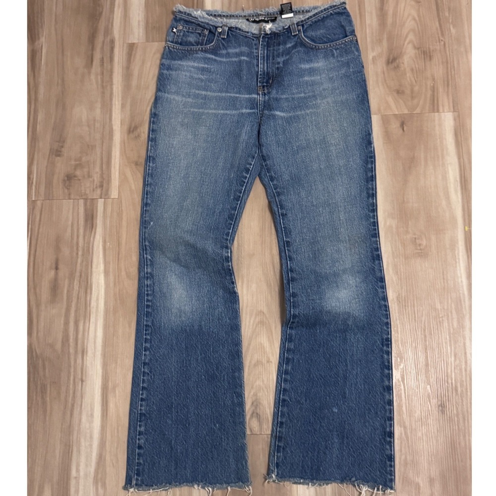 Express Women's Medium Blue Flare Jeans